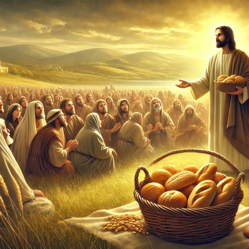 Bosquejo Cristiano: Alimentación de los Cinco Mil