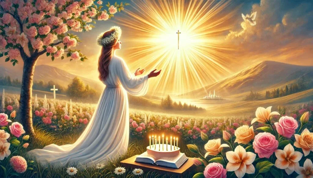 Lee más sobre el artículo Mensaje Catolico de Cumpleaños para Mujer