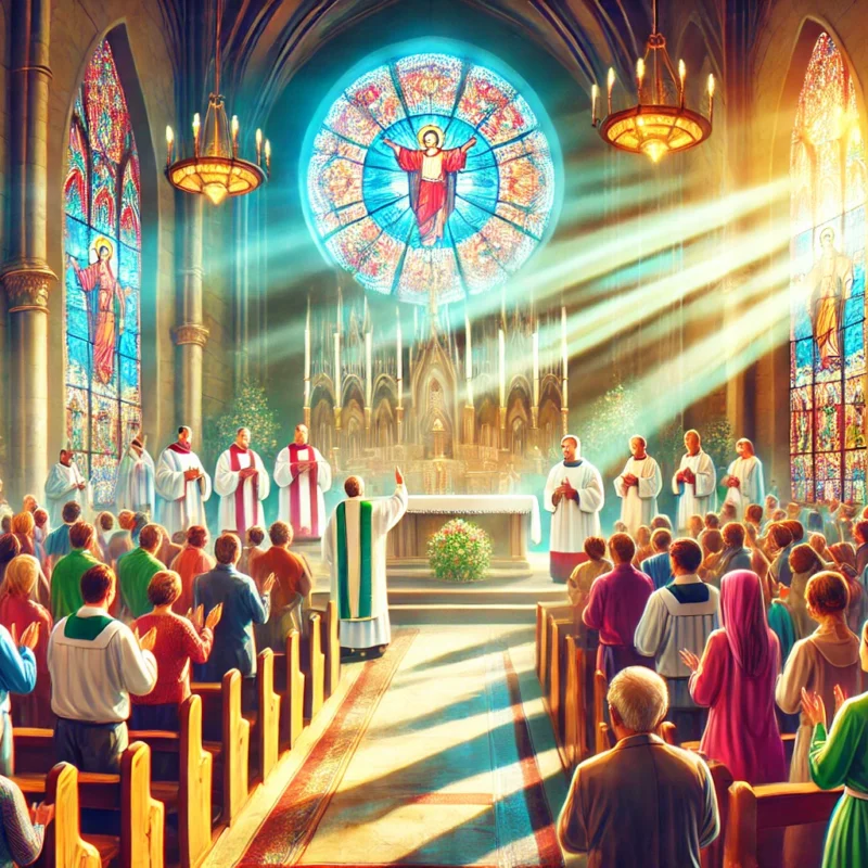 Prédica Catolica sobre una iglesia viva