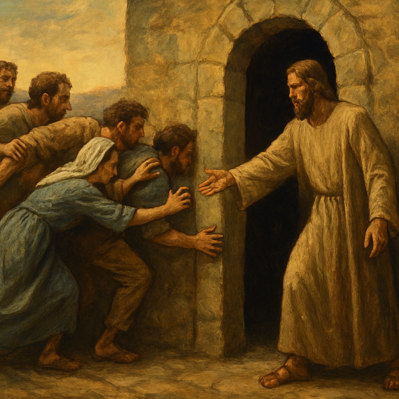 Bosquejo: Esforzaos a entrar por la puerta estrecha